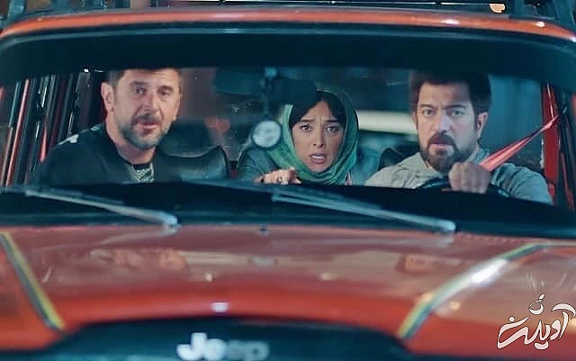 مجید صالحی، آناهیتا درگاهی و امین حیایی آناهیتا درگاهی در ساخت ایران3